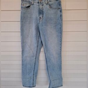 Frye High Rise Straight Leg Jeans Vintage Light Wash  Size 30